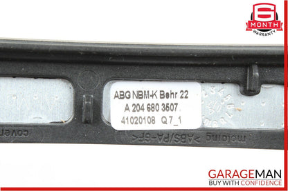 08-14 Mercedes W204 C300 AC A/C Climate Control Switch Trim Cover Wood Bezel