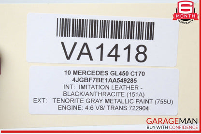 06-12 Mercedes X164 GL450 Rosen Seat Screen Monitor Display Assy OEM