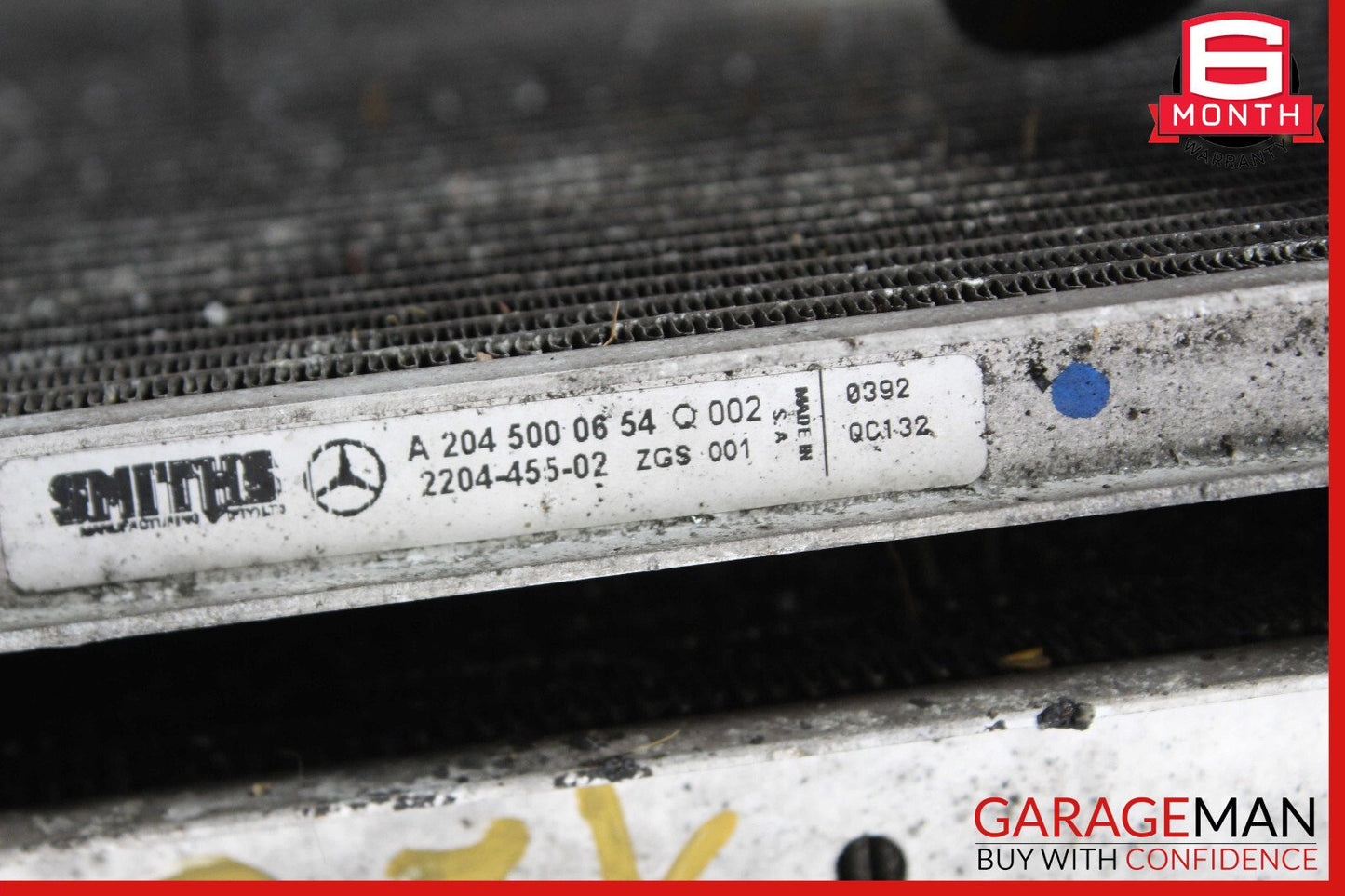 08-17 Mercedes E350 E400 C350 Engine Cooling Radiator AC A/C Air Condenser Assy