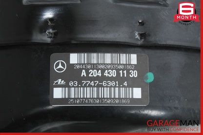 08-14 Mercedes X204 GLK350 Power Brake Booster Master Cylinder Reservoir OEM