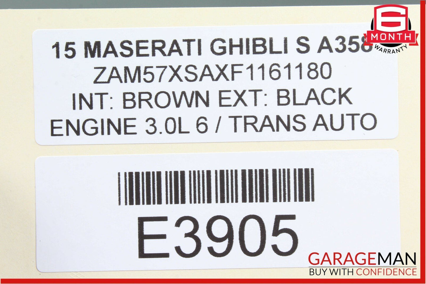 14-17 Maserati Ghibli Center Dash Display Surround A/C Air Vent Trim Assembly