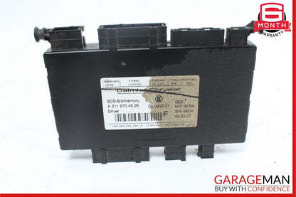 03-13 Mercedes X164 GL450 GL550 E320 Front Left Seat Control Module Unit OEM