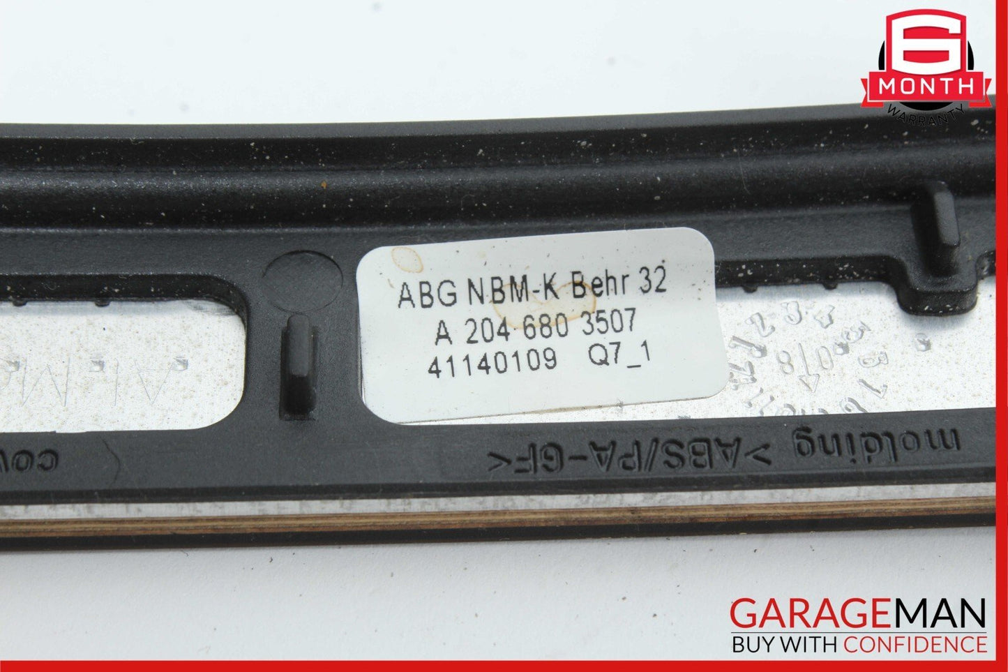 08-14 Mercedes W204 C300 C350 AC A/C Climate Control Switch Trim Bezel Wood OEM