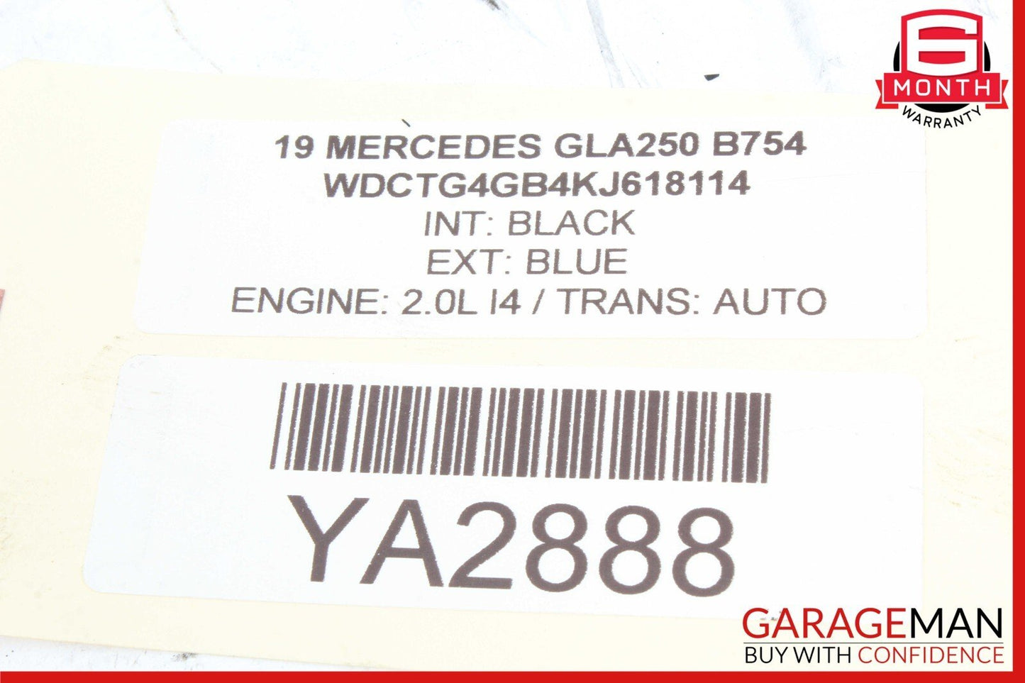 14-20 Mercedes X156 GLA250 4Matic Rear Left Wheel Carrier Spindle Knuckle Hub