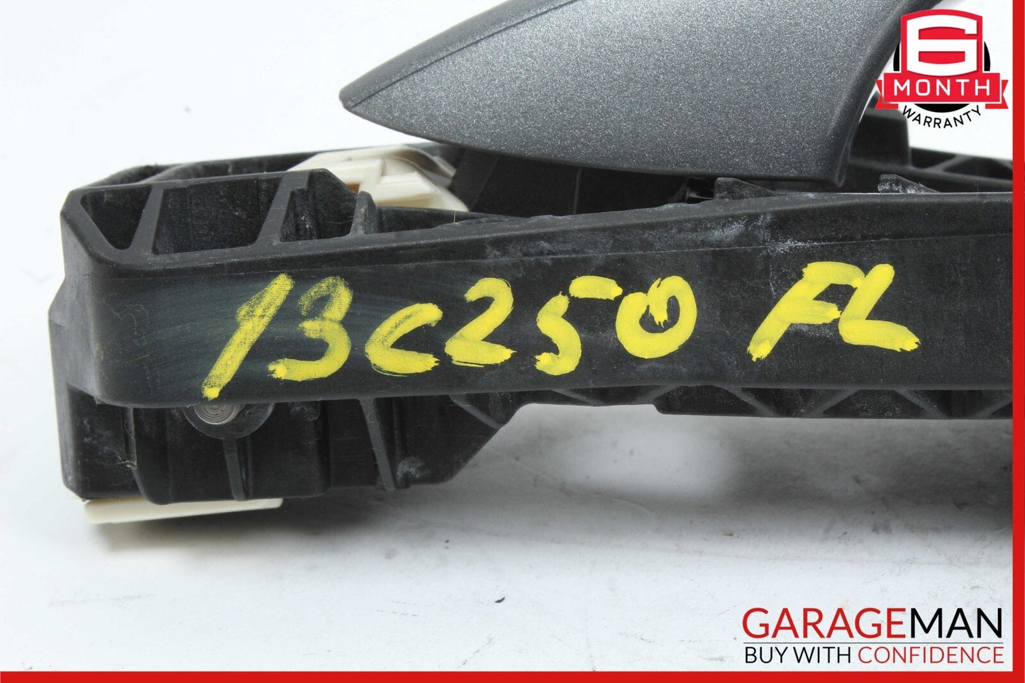 08-14 Mercedes W204 C250 Front Left Side Exterior Door Handle Palladium Silver