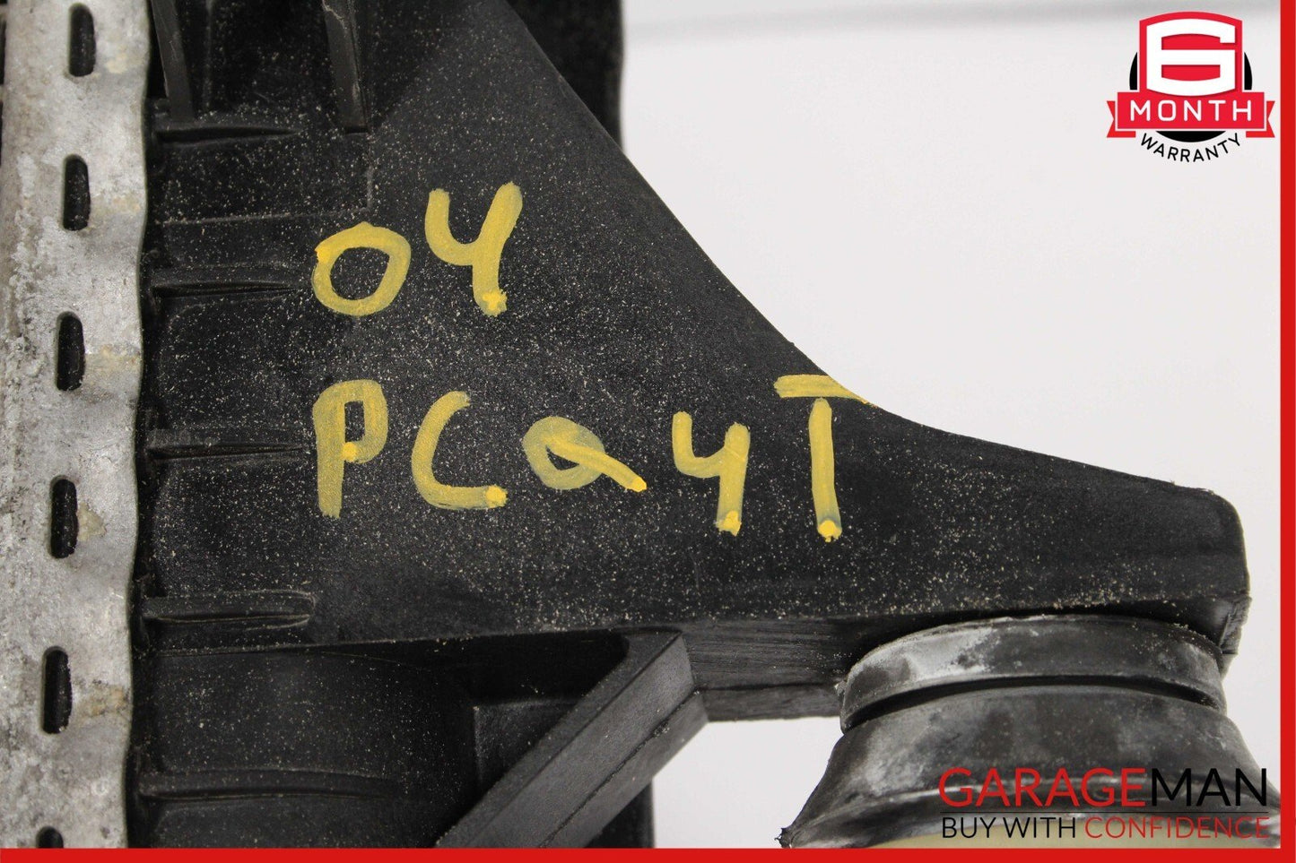 03-06 Porsche Cayenne 955 Engine Motor Cooling Radiator A/C AC Condenser Assy