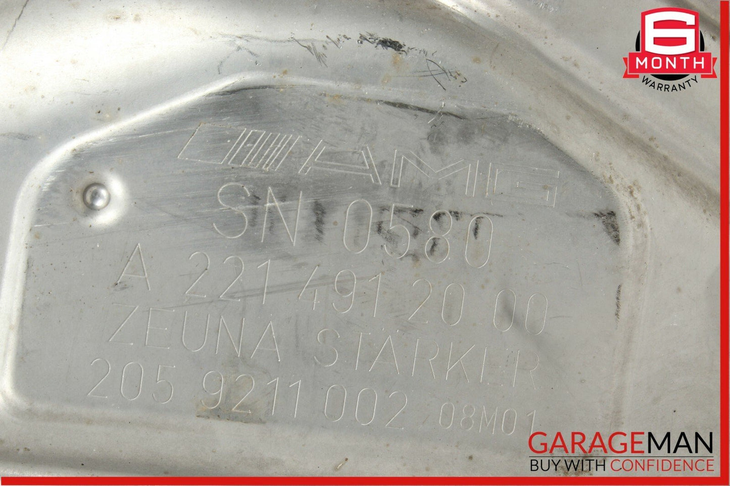 07-09 Mercedes W221 S550 AMG Sport Rear Right Passenger Side Exhaust Muffler Tip