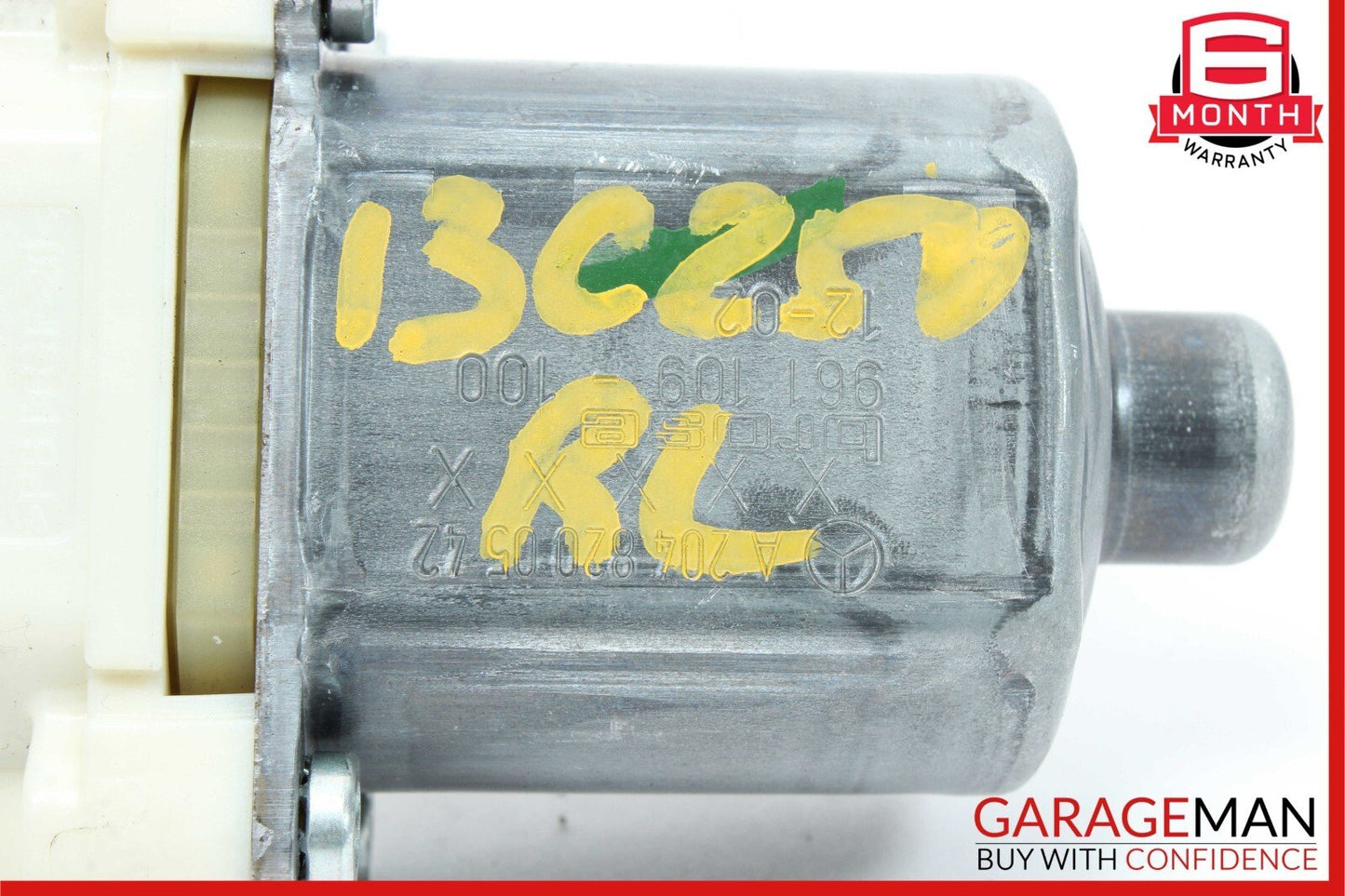 08-16 Mercedes W204 C250 GLK350 Rear Right Door Window Regulator Motor Unit OEM