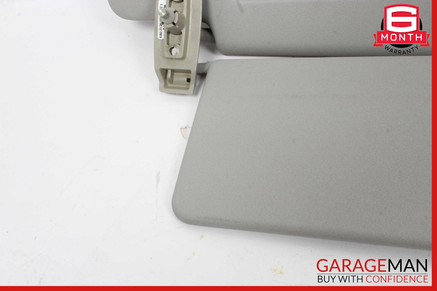 06-12 Mercedes GL450 ML550 Front Right Sun Visor Sunvisor Shade Assembly Grey