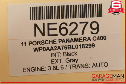 10-16 Porsche Panamera 970 Rear Left Side B-Pillar AC A/C Air Vent Grille OEM