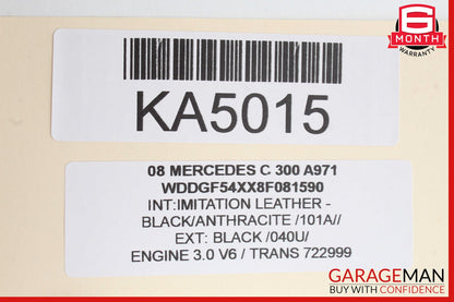 08-18 Mercedes W204 C300 E400 Front Left Side Door Control Module OEM
