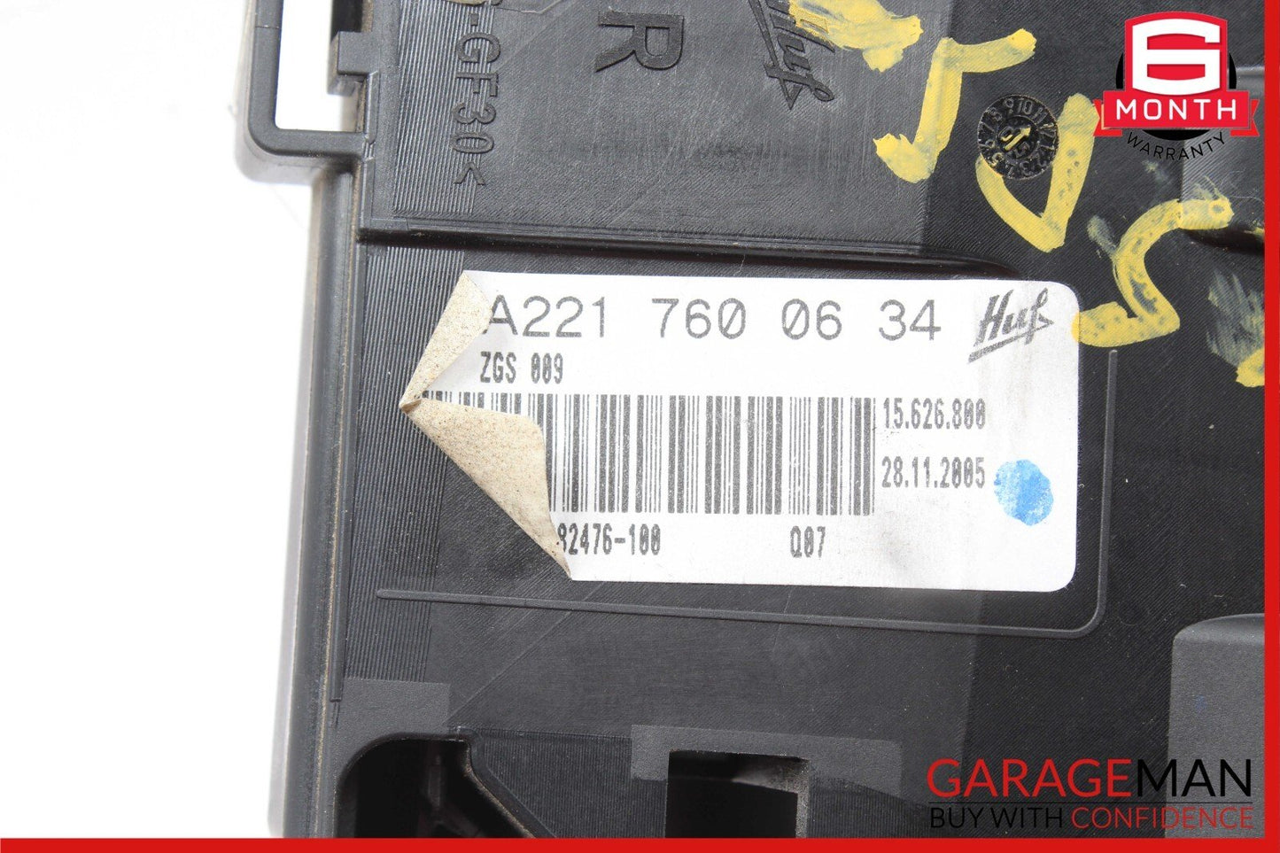 07-13 Mercedes W221 S550 Front Right Side Keyless Go Exterior Door Handle OEM