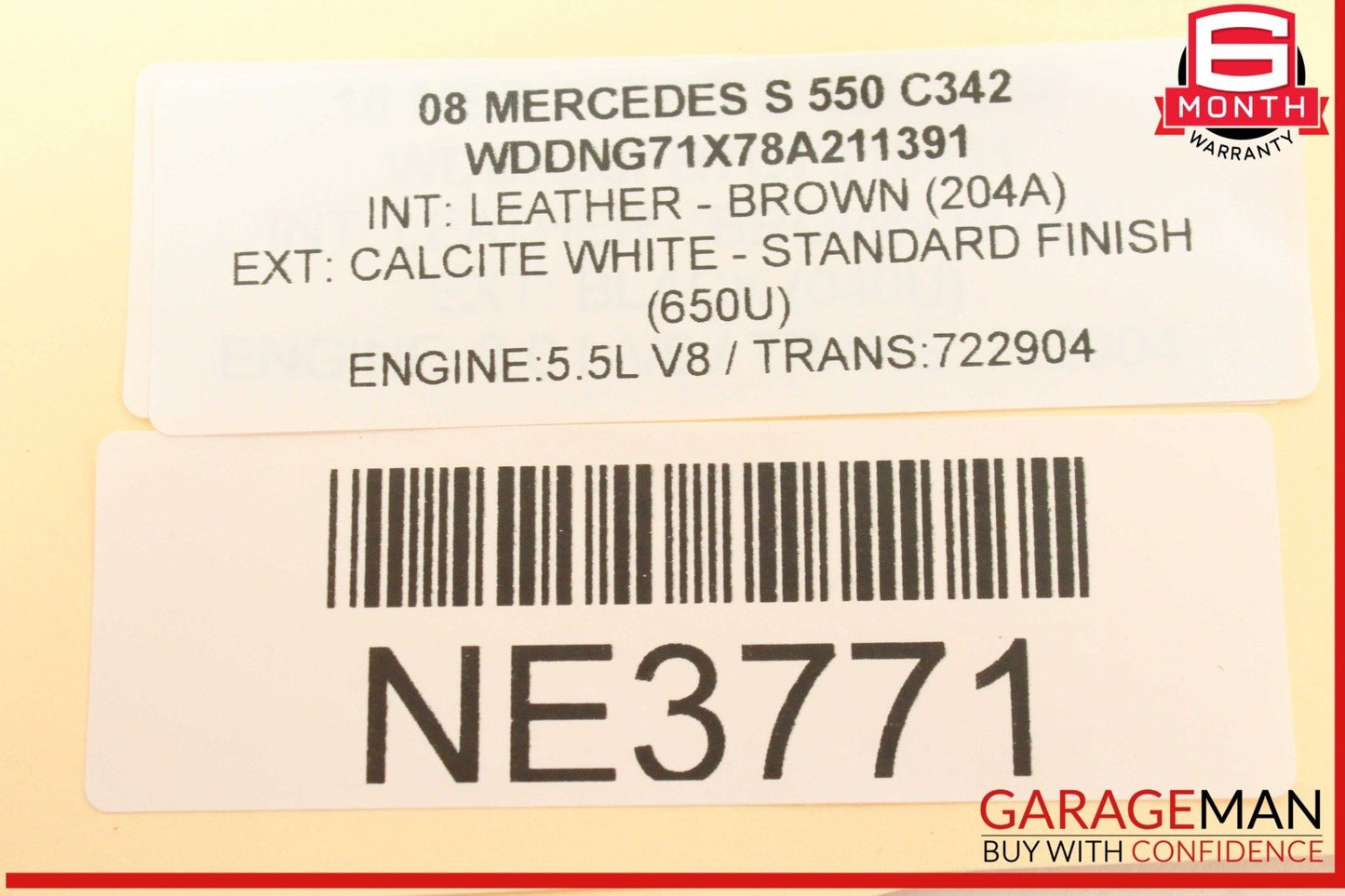 07-13 Mercedes W221 S550 Front Left Driver Side Under Seat Control Unit OEM