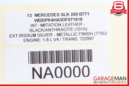 12-16 Mercedes R172 SLK250 SLK350 Navigation Command Head Unit DVD CD Audio OEM