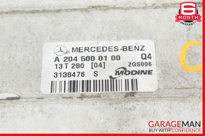 12-15 Mercedes W204 C250 SLK250 M271 Intercooler Charge Air Cooler Radiator OEM