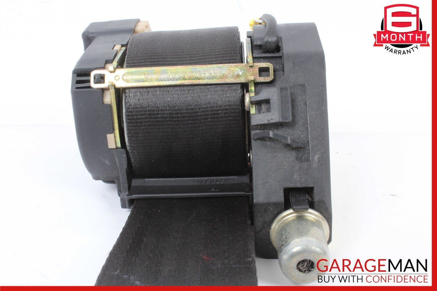 03-08 Maserati Quattroporte M139 Front Left Driver Side Seat Belt Black OEM