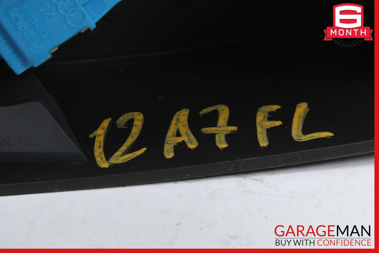 12-18 Audi A7 Front Left Interior Corner Door Window Trim 4G0857505A OEM