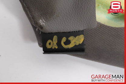 08-14 Mercedes W204 C250 Front Right Passenger Side Top Upper Seat Cushion Gray