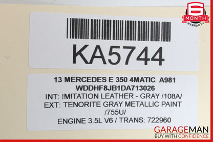 08-18 Mercedes W212 E350 4Matic Front Left Side Door Control Module OEM
