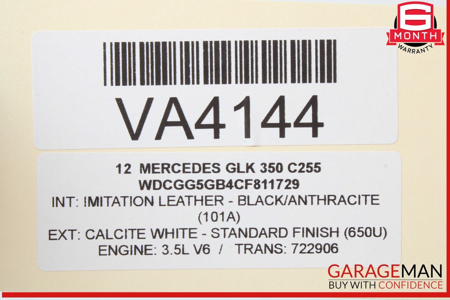 08-14 Mercedes X204 GLK350 Front Right Passenger Side Door Control Module Unit