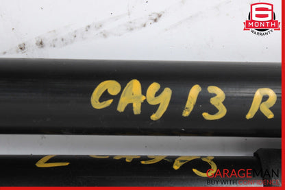 11-14 Porsche Cayenne 958 S Rear Tailgate Trunk Lift Support Strut Shock Set OEM
