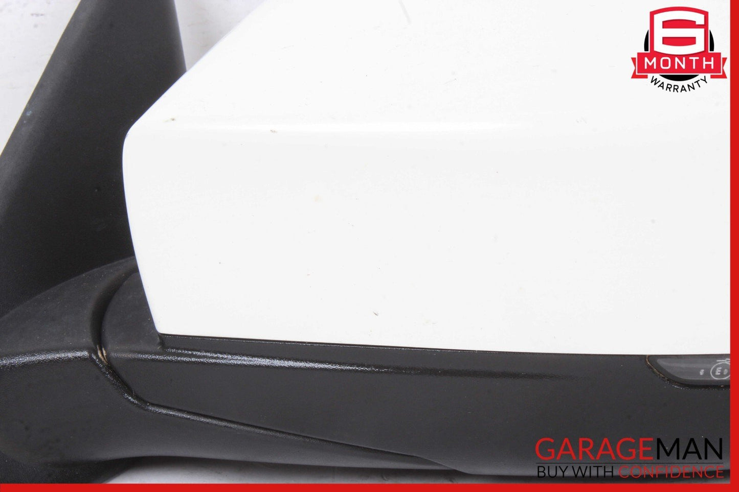 14-19 Maserati Ghibli Front Left Side Mirror Door Rear View White