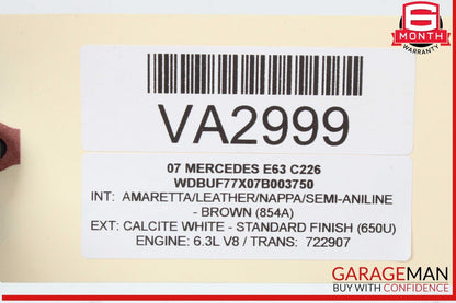 03-11 Mercedes W211 E63 AMG Rear Left Side Thrust Arm Lower Control Arm OEM