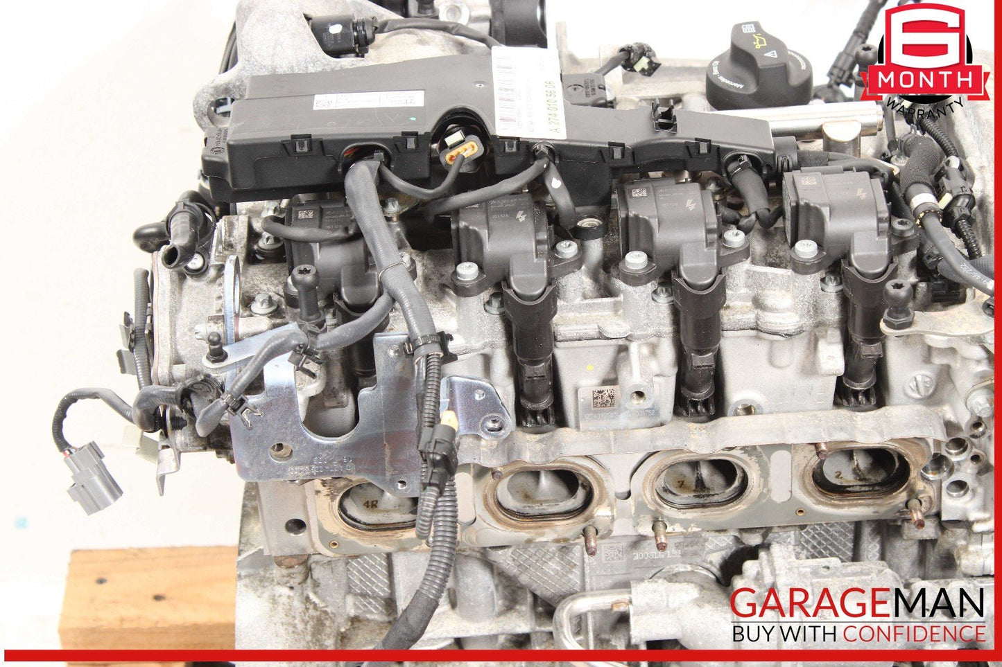 15-20 Mercedes W205 C300 4Matic Engine Motor Block Assembly OEM 79k