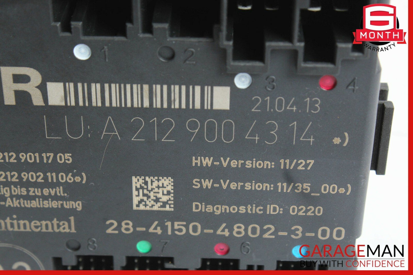 10-18 Mercedes W212 E350 C250 Front Right Passenger Side Door Control Module OEM