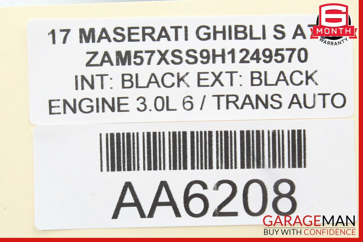 14-17 Maserati Ghibli Rear Left / Right Suspension Upper Tension Control Arm