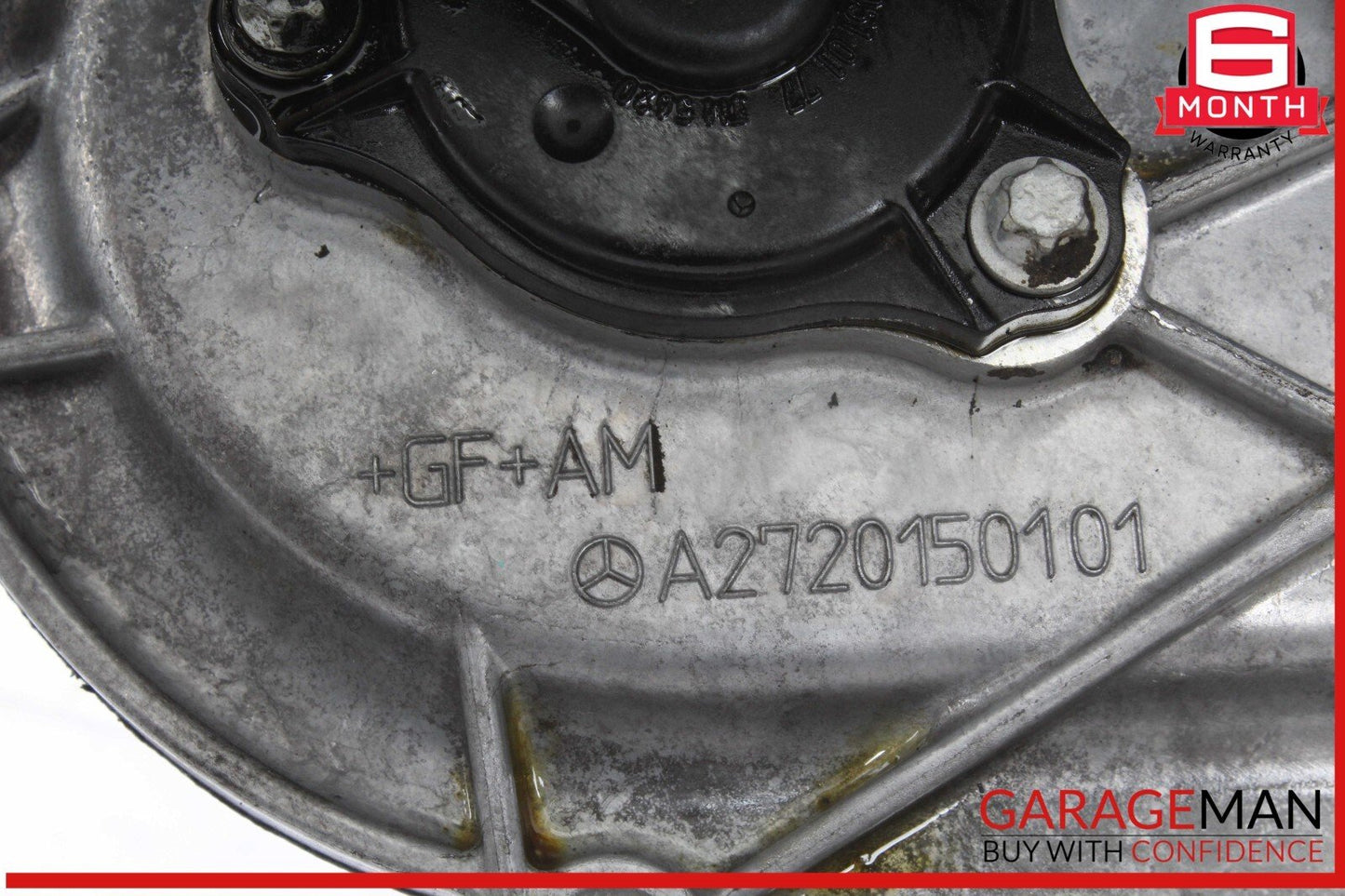 Mercedes W212 E350 Wagon S550 Front Right Engine Timing Chain Cover Plate OEM