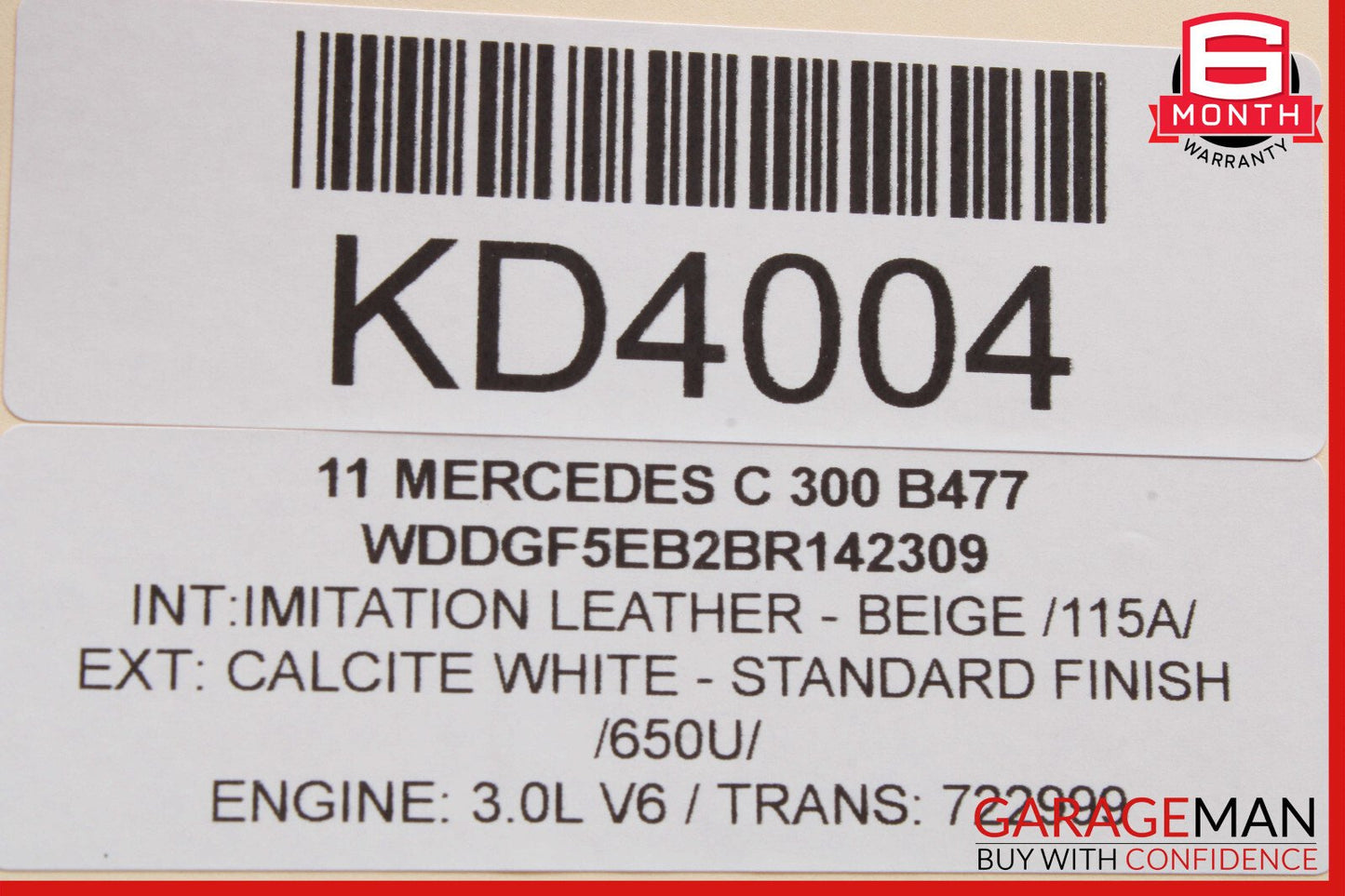 08-18 Mercedes W204 C300 C350 CLS550 Rear Left Side Door Control Module OEM
