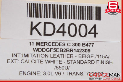08-18 Mercedes W204 C300 C350 CLS550 Rear Left Side Door Control Module OEM