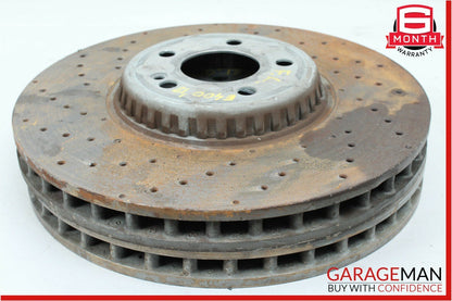 16-18 Mercedes W213 E400 Front Right & Left Side Brake Rotor Disc Set Drilled