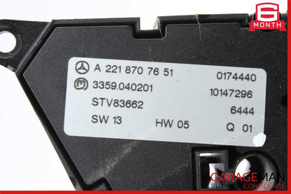 07-13 Mercedes W221 S550 S600 CL550 Front Left Side Seat Controller Switch Set