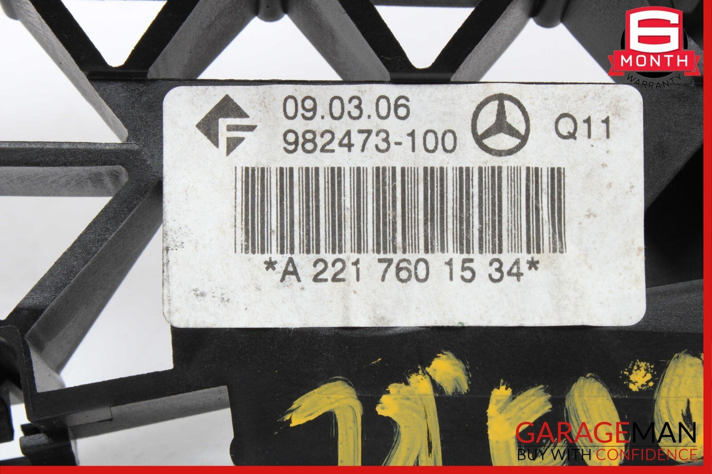 07-13 Mercedes W221 S550 S400 Rear Left Side Exterior Door Handle Assembly OEM