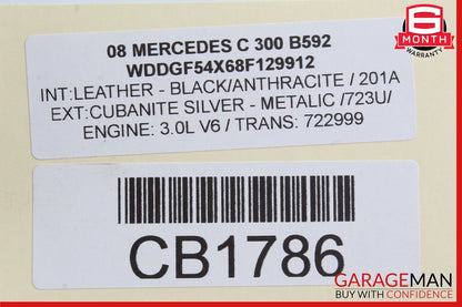 08-17 Mercedes W204 C300 CLS500 CLS550 Rear Right or Left Side Lower Control Arm
