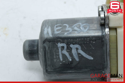 08-16 Mercedes W212 E350 C250 Rear Right Passenger Side Window Regulator Motor