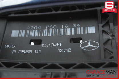 08-17 Mercedes W204 C250 Front Right Passenger Side Exterior Door Handle Blue