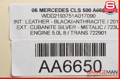 06-11 Mercedes S550 CLS500 CLS550 E550 Bosch Engine Starter Motor