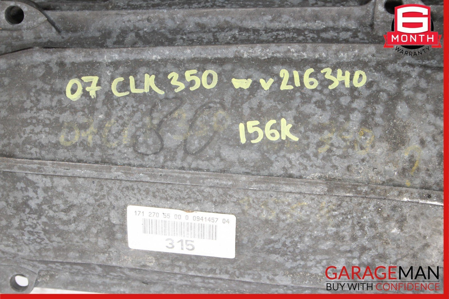 05-11 Mercedes SLK350 CLK350 3.5L V6 RWD AT Automatic Transmission Assembly 156k