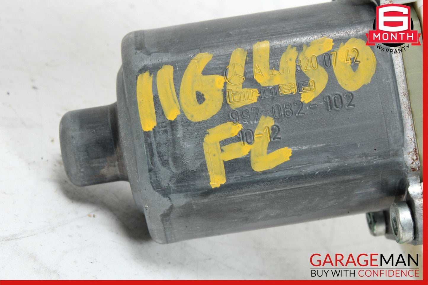 06-13 Mercedes X164 GL450 R350 Front Left Driver Side Window Regulator Motor OEM