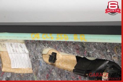 06-11 Mercedes W219 CLS550 Rear Right Interior Door Panel Trim Cover Anthracite