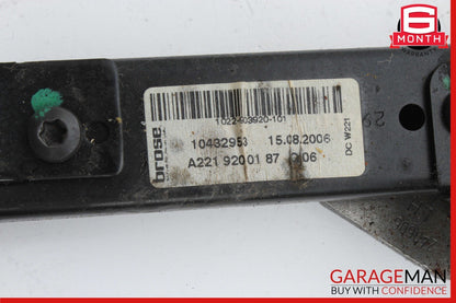 07-13 Mercedes W221 S63 AMG S550 Rear Right or Left Recline Seat Track Frame OEM
