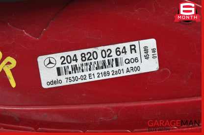 08-11 Mercedes W204 C300 C350 C63 AMG Tail Light Lamp Right Side 2048200264 OEM