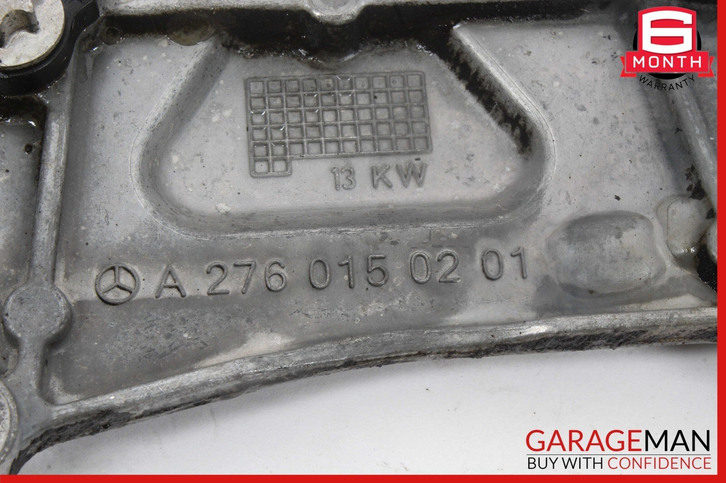 12-18 Mercedes GL450 S550 Engine Timing Chain Cover Plate 2760150201 OEM