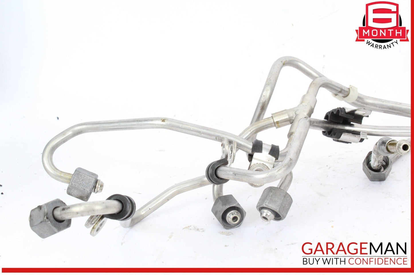 11-20 Mercedes X166 GL450 4MATIC S550 High Pressure Fuel Pump Line Set OEM