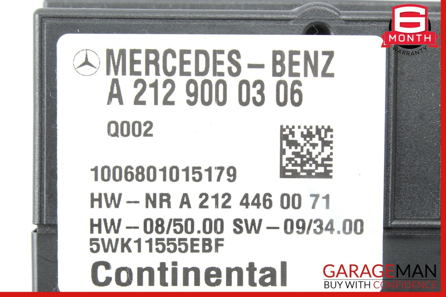 06-14 Mercedes W212 E500 S550 GL450 Fuel Pump Control Module Unit 2215401601