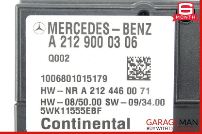 06-14 Mercedes W212 E500 S550 GL450 Fuel Pump Control Module Unit 2215401601