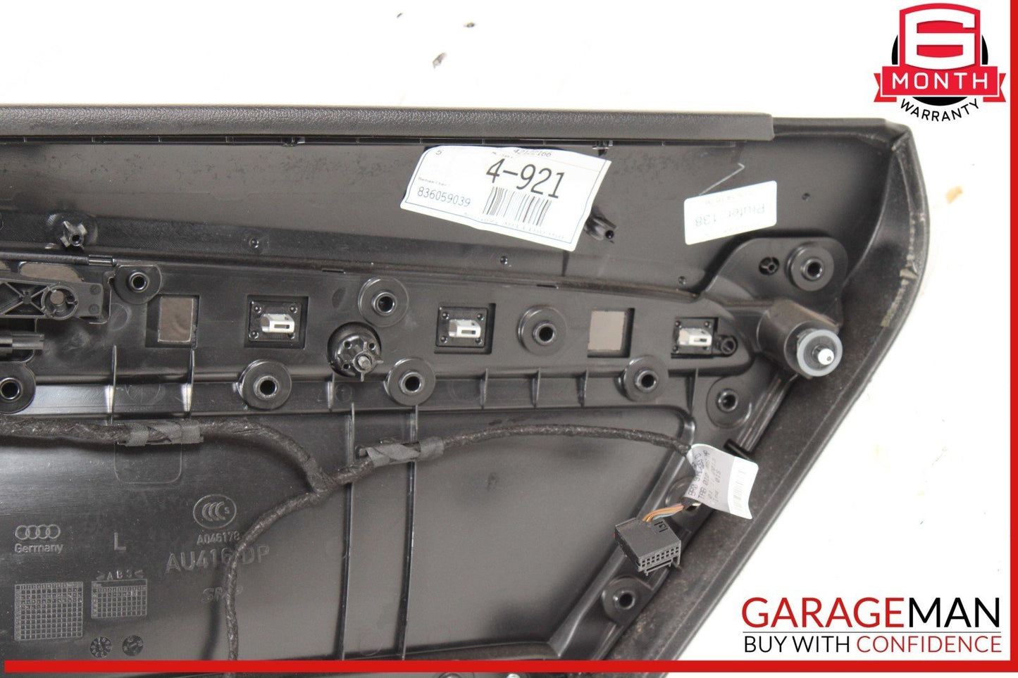 13-17 Audi SQ5 Q5 Rear Left Driver Side Interior Door Panel OEM